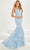 Tiffany Designs by Christina Wu 16026 - Sequined Lace Prom Gown Prom Dresses 0 / Sky