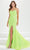 Tiffany Designs by Christina Wu 16033 - Sweetheart Sequined Prom Gown Special Occasion Dress 0 / Neon Green