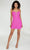 Tiffany Homecoming 27375 - Sequin Sheath Short Dress Cocktail Dresses 0 / Fuchsia