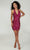 Tiffany Homecoming 27387 - Halter Homecoming Dress Cocktail Dresses 0 / Sparkle Raspberry