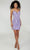 Tiffany Homecoming 27389 - Fringed Cocktail Dress Homecoming Dresses 0 / Lilac