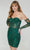 Tiffany Homecoming 27395 - Embroidered Cocktail Dress Cocktail Dresses 0 / Hunter
