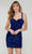 Tiffany Homecoming 27399 - Sweetheart Cocktail Dress Cocktail Dresses 0 / Royal Blue