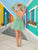 Tiffany Homecoming 27426 - Balloon Sleeve Beaded Cocktail Dress Special Occasion Dress