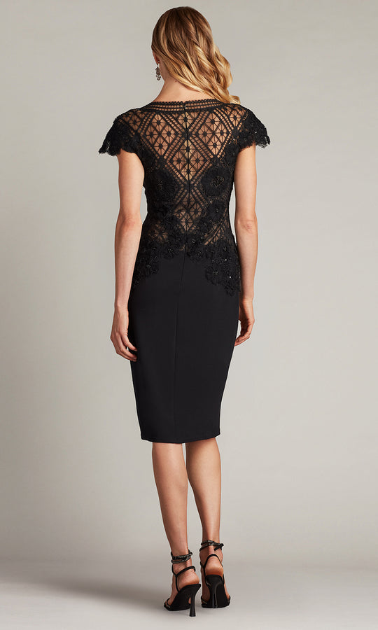 Tadashi Shoji CHR25361MX - Madigan Embroidered Bodice Cocktail Dress