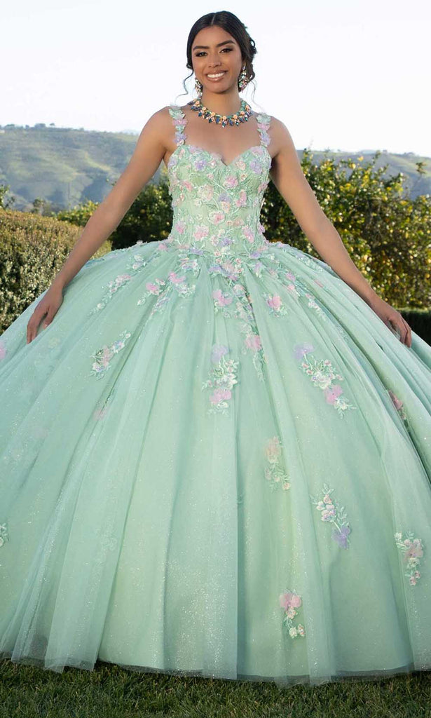 Vizcaya by Mori Lee 89424 - Sleeveless 3D Floral Embroidered Ballgown Couture Candy Vizcaya by Mori Lee 89424 - Sleeveless 3D Floral Embroidered Ballgown Couture Candy