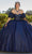 Vizcaya by Mori Lee 89426 - Strapless Jewel Beaded Ballgown Ball Gowns 00 / Navy