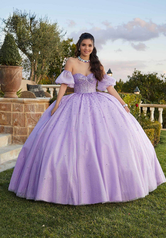 Vizcaya by Mori Lee 89426 - Strapless Jewel Beaded Ballgown