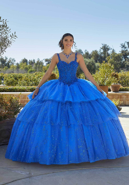 Vizcaya by Mori Lee 89428 - Sleeveless Beaded Ballgown