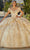 Vizcaya by Mori Lee 89431 - Butterfly Accented Neckline Ballgown Ball Gowns