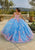 Vizcaya by Mori Lee 89437 - Off-The-Shoulder 3D Floral Applique gown Special Occasion Dress