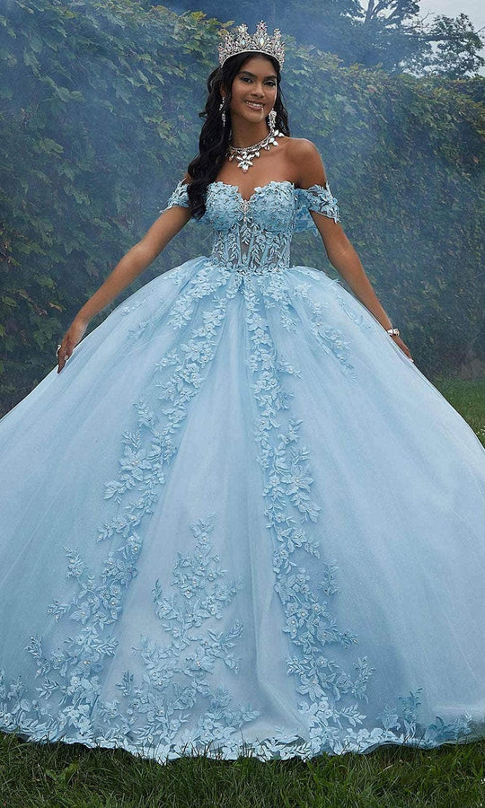 Vizcaya by Mori Lee 89454 - Strapless Embroidered Ballgown