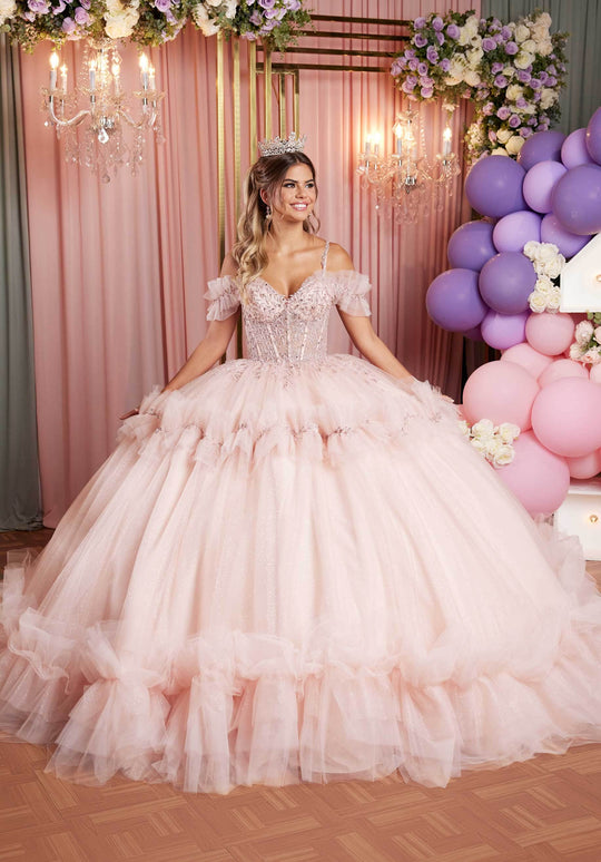 Vizcaya by Mori Lee 89508 - Tiered Ruffle Quinceanera Gown