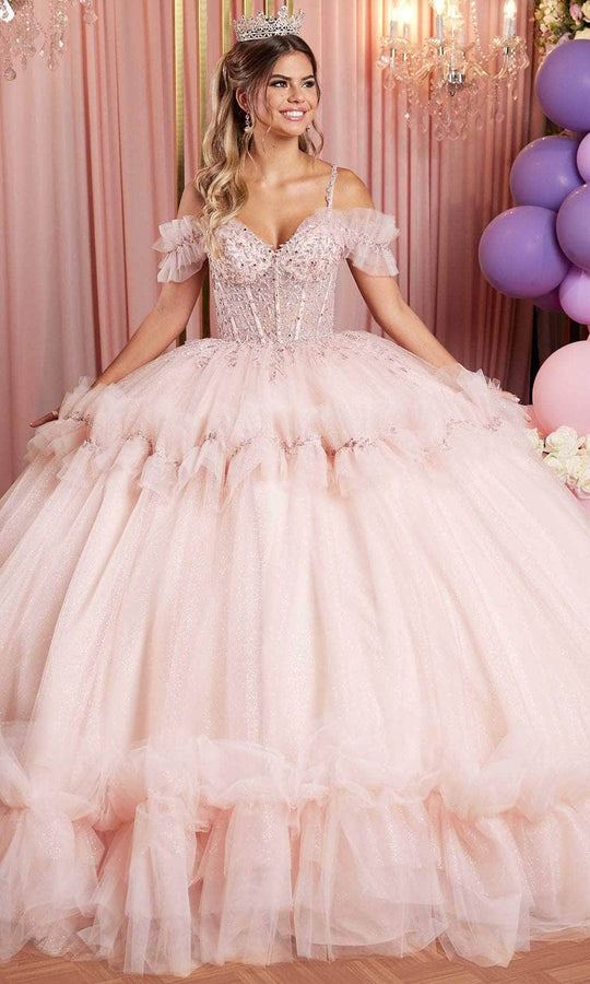 Vizcaya by Mori Lee 89508 - Tiered Ruffle Quinceanera Gown