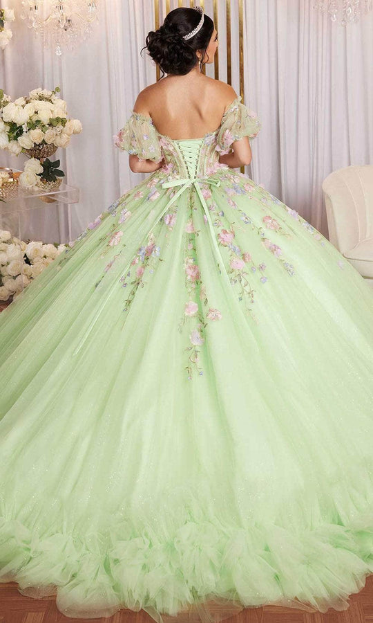 Vizcaya by Mori Lee 89510 - Floral Embroidered Quinceanera Dress