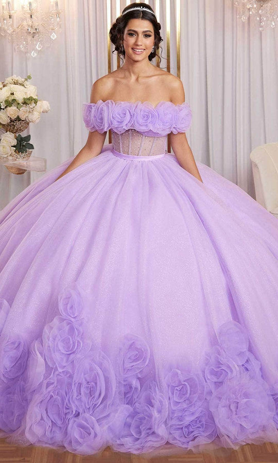 Vizcaya by Mori Lee 89524 - Floral Applique Quinceanera Ballgown