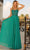 Clarisse 810589 - Scoop A-Line Prom Dress Special Occasion Dress 00 / Emerald