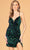 Elizabeth K GS3084 - Sequined Sweetheart Cocktail Dress