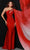 Johnathan Kayne 2516 - One Shoulder Mermaid Long Dress Special Occasion Dress 00 / Red