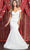 May Queen RQ7921 - Embroidered Mermaid Evening Gown Evening Dresses 4 / Ivory