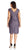 Adrianna Papell - 41905221 V-Neck Lace Ribbon Cocktail Dress - 1 Pc Doe in Size 22W Available CCSALE 22W / DOE