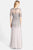 Adrianna Papell - 91896950 Embellished Illusion Jewel Sheath Gown Special Occasion Dress