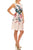 Adrianna Papell AP1D100592 - Floral A-Line Day Dress Special Occasion Dress