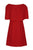 Adrianna Papell - AP1D100716 Popover Cape Crepe Shift Dress Special Occasion Dress