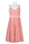 Adrianna Papell - AP1D100817 Full Lace V-neck A-line Dress Special Occasion Dress