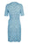 Adrianna Papell - AP1D103458 Floral Print V-neck Wrap Sheath Dress Semi Formal
