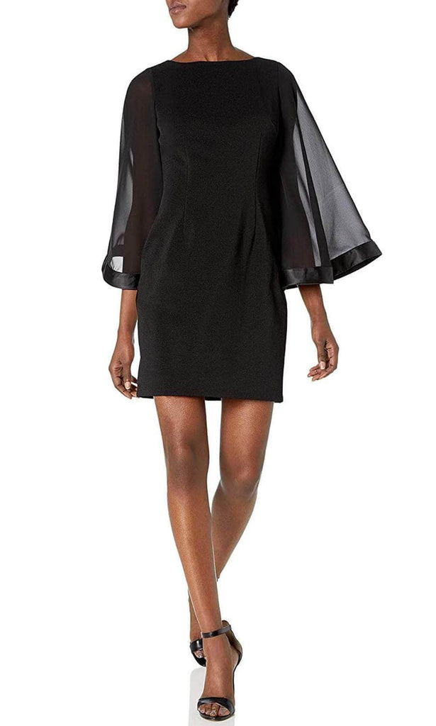 Adrianna Papell AP1D103728 - Sheer Sleeve Fitted Formal Dress Couture Candy Adrianna Papell AP1D103728 - Sheer Sleeve Fitted Formal Dress Couture Candy