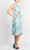 Adrianna Papell AP1D104534 - Halter Neck Floral Midi Dress Special Occasion Dress