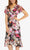 Adrianna Papell AP1D104615 - Floral Chiffon Long Dress Cocktail Dresses
