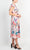 Adrianna Papell AP1D104619 - Floral Jewel Neck Casual Dress Cocktail Dresses