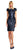 Adrianna Papell - AP1E200322 Cable Knit Sequined Dress Special Occasion Dress 16 / Navy