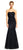 Adrianna Papell AP1E200879 Strapless Beaded Tulle Mermaid Gown CCSALE 10 / Black