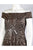 Adrianna Papell - AP1E201100 Sequined Off-Shoulder Sheath Dress Special Occasion Dress