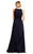 Adrianna Papell - AP1E201701 High Halter Keyhole Cutout Accordion Gown Special Occasion Dress