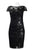 Adrianna Papell - AP1E201934 Embroidered Sequined Bateau Sheath Dress Special Occasion Dress