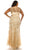 Adrianna Papell - AP1E203566W Floral Evening Dress Evening Dresses