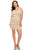Adrianna Papell AP1E204265 - Beaded Fringe Cocktail Dress Special Occasion Dress