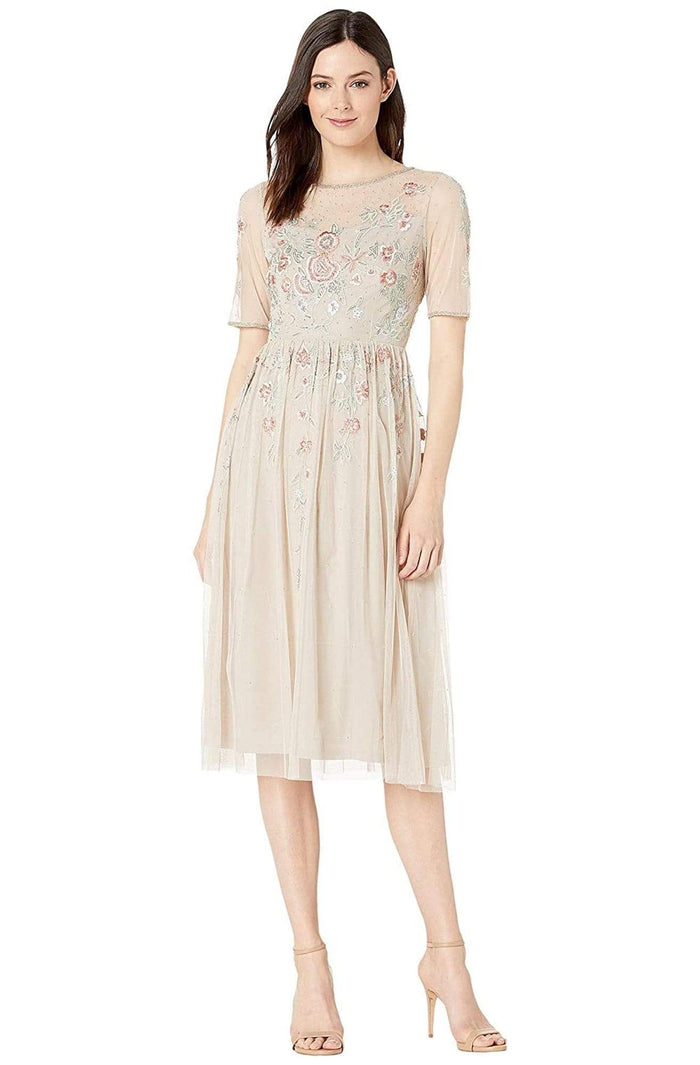 adrianna papell wedding guest dress Adrianna Papell