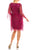 Adrianna Papell AP1E205532 - Fringed Batwing Sleeved Short Dress Special Occasion Dress