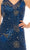 Adrianna Papell - AP1E205597 V Neck Beaded Long Dress Mother of the Bride Dresses