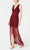 Adrianna Papell AP1E205861 - Sleeveless Beaded Fringed Hem Dress Special Occasion Dress