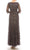 Adrianna Papell - AP1E206204 V Neck Embellished Evening Gown Evening Dresses