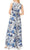Adrianna Papell AP1E209731 - Sleeveless Bateau Neck Long Dress Evening Dresses
