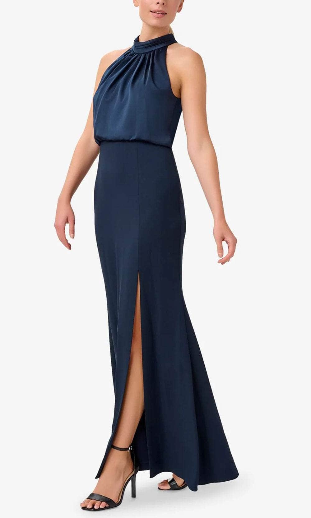 Adrianna Papell Blouson Dress Adrianna Papell Platinum - 40338 Beaded V-Neck Blouson Dress Adrianna Papell Floral Beaded Gown Adrianna Papell Blouson Dress Adrianna Papell Platinum - 40338 Beaded V-Neck Blouson Dress Adrianna Papell Floral Beaded Gown
