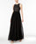 Adrianna Papell - Embellished Jewel Ruched Gown 191910790 CCSALE 16 / Black
