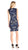 Adrianna Papell - Floral Printed Sleeveless Short Dress 16PD12240  - 1 pc Navy Multi In Size 6 Available CCSALE 6 / Navy Multi
